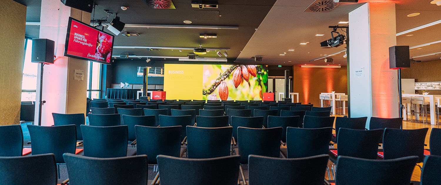 Business- und Eventbereich im Tivoli Aachen.